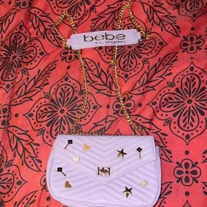 Purple Bebe purse 👛
